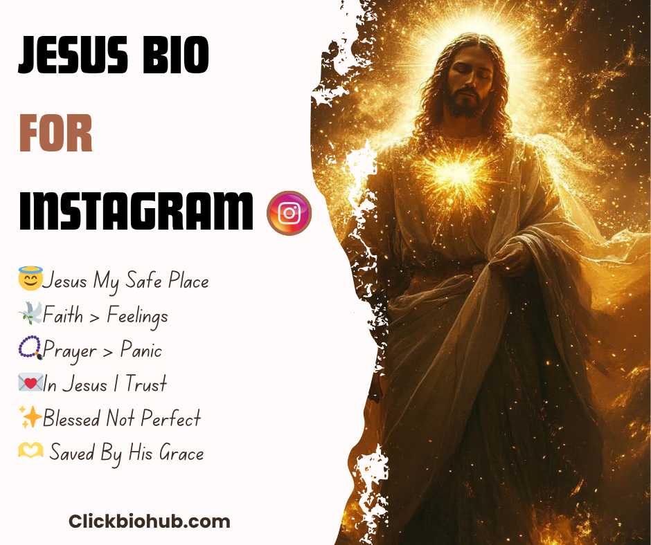 Emotional Jesus Bio for Instagram