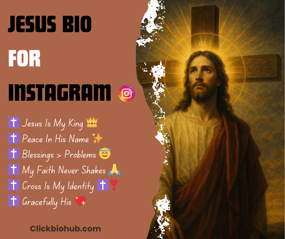 Jesus Bio for Instagram